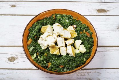 Spanac cu piept de pui - 1,2 kg