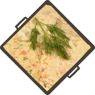 Platou festiv cu salate - 2,0 kg